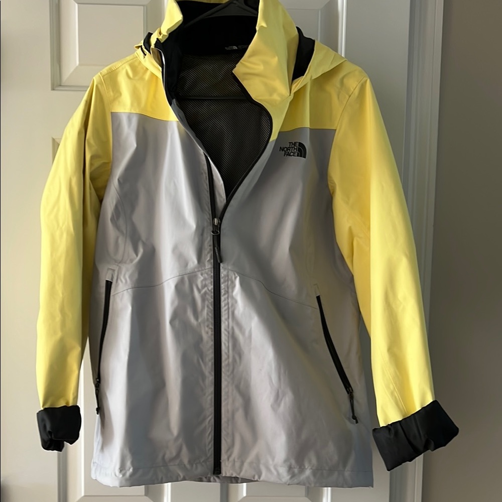 The North Face Yellow and Gray Women's Jacket
